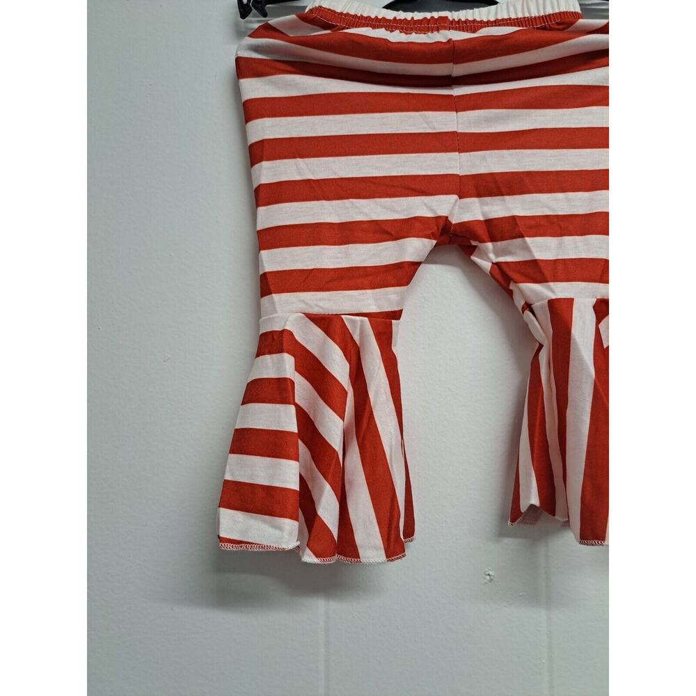 Baby Girl Christmas Outfit Long Sleeve Santa Baby Tops Bell-bottoms pants 3-6M - Picture 15 of 15